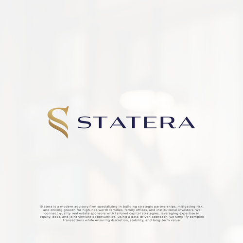 Luxurious, Minimal, Modern Logo Design for a High-End Advisory Firm Design by Alexa_27