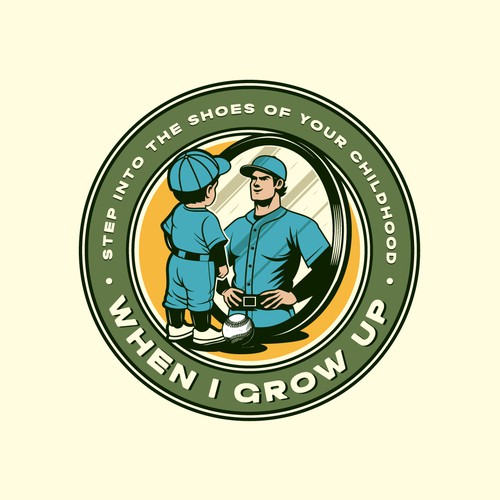 When I Grow Up Logo Design by honeyjar