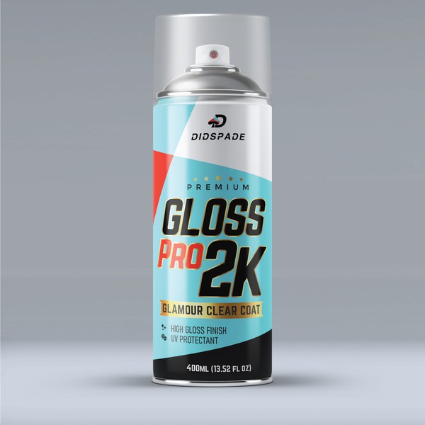 Aerosol Can Design Clear Coat