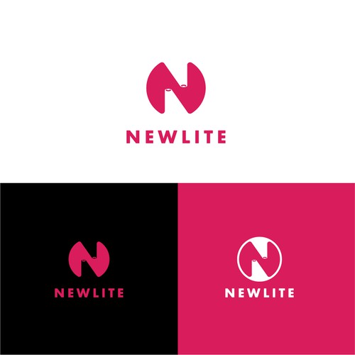 NewLite // Modern refreshing logo Design by Guane