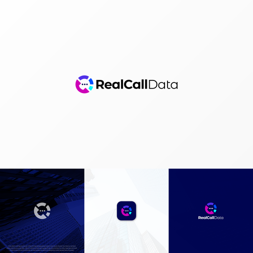 real call data logo Diseño de k4y182