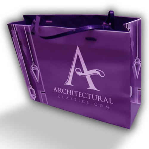 Design di Carrier Bag for ArchitecturalClassics.com (artwork only) di Someartyguy