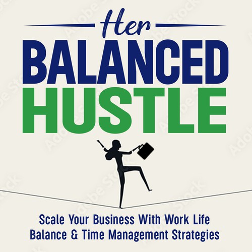 Her Balanced Hustle Cover Art Design by Zaisun