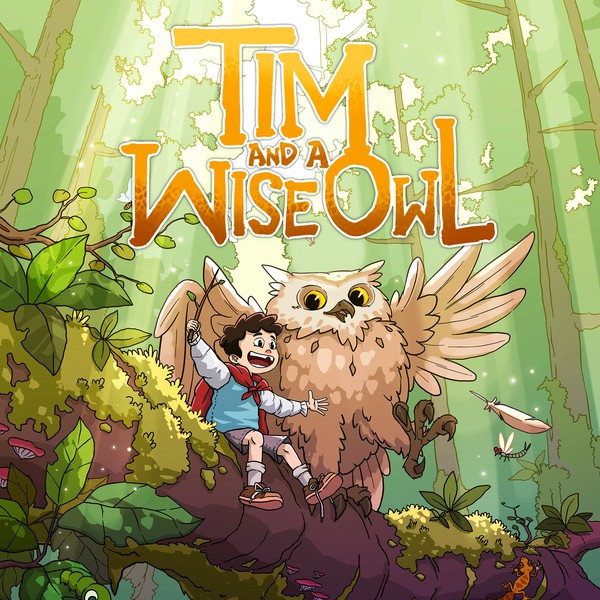 Children book cover design