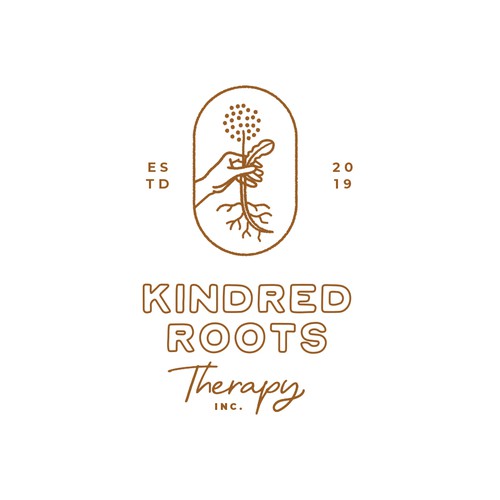 Retro Vibe Logo for Millennial Focused Therapy Practice Design by acinorev