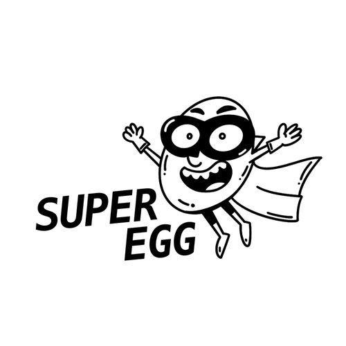 super egg Design by Alaadin Art