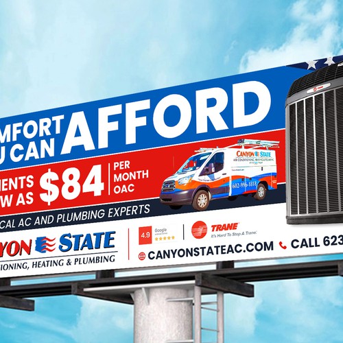 Design Design An Eye-Catching Billboard For An HVAC Company por Deep@rt