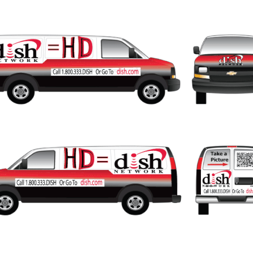 jerryHさんのV&S 002 ~ REDESIGN THE DISH NETWORK INSTALLATION FLEETデザイン