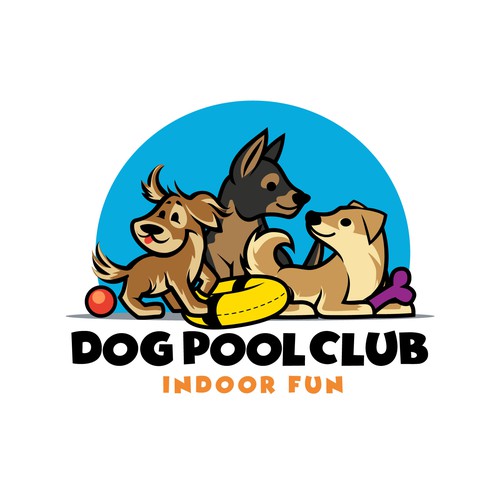 Dog pool club needs a fun logo | Logo & social media pack contest |  99designs