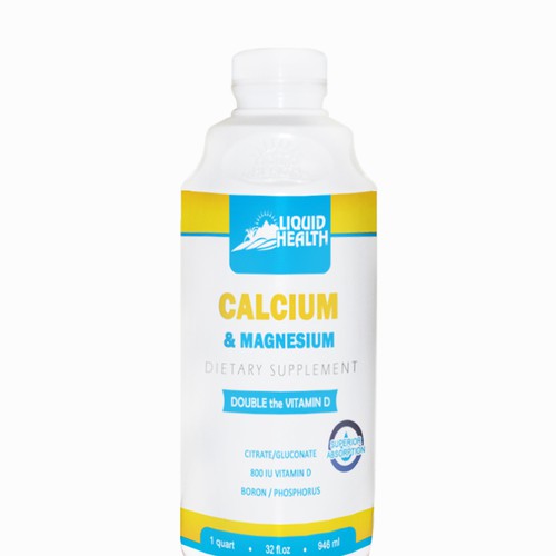 Calcium Magnesium Vitamin Supplement Design by artonetee