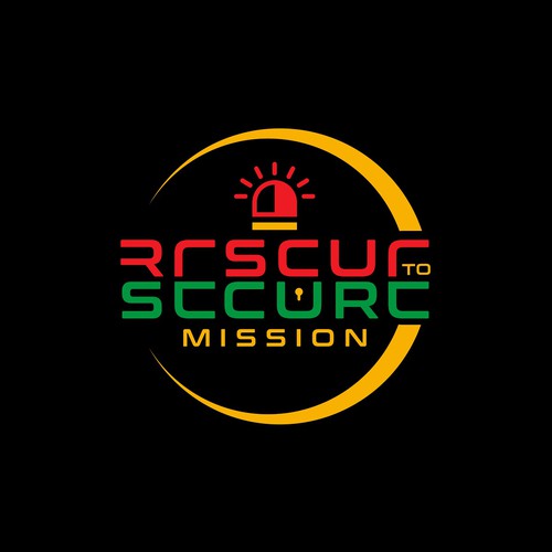 R2S Mission design logo (Rescue to Secure Mission) Design by HOD Experts ™