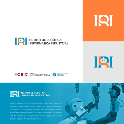 Create a logo for a scientific research institution on robotics and intelligent systems Design by NYEgeeks