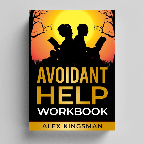 Workbook book cover on Avoidant Attachment Style Design by NoBoundaries