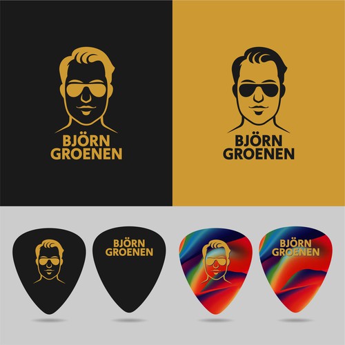 GUITAR PICK DESIGN PROFESSIONAL ARTIST Design by AtoGraphz