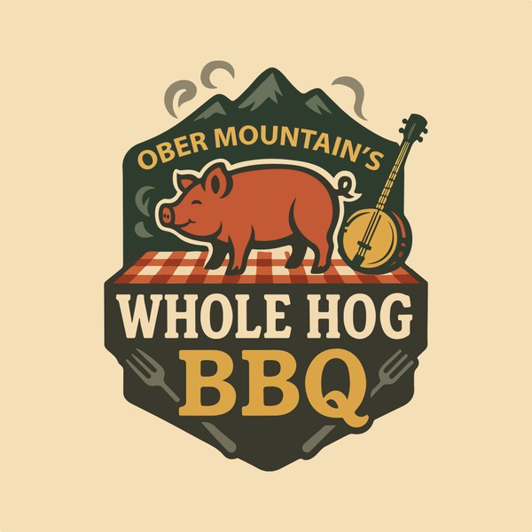Diseño de BAHAA FIKRY titulado "BBQ LOGO"