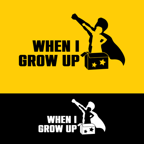 When I Grow Up Logo Design by uc.ink
