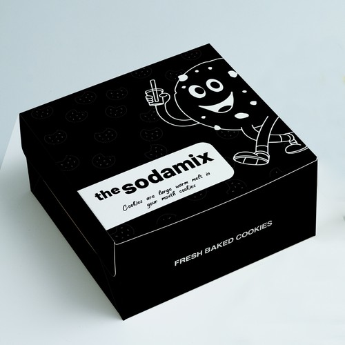 Single Cookie Box Design by Madushantha