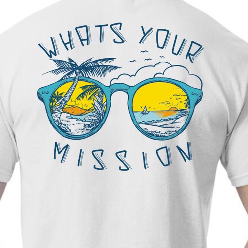 Design a cool surf style t-shirt for adventure company Design by BRTHR-ED