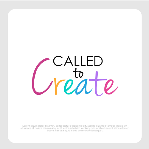 "Called to Create" Logo Design Design by Endutart