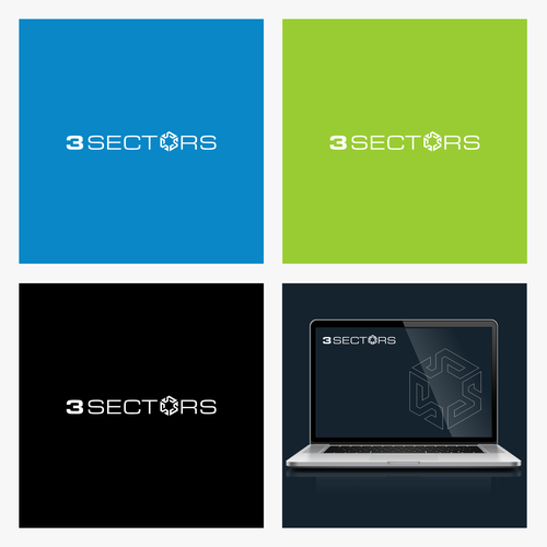 Design logo for 3Sectors (Conference and exhibition organization company) Design by debora_