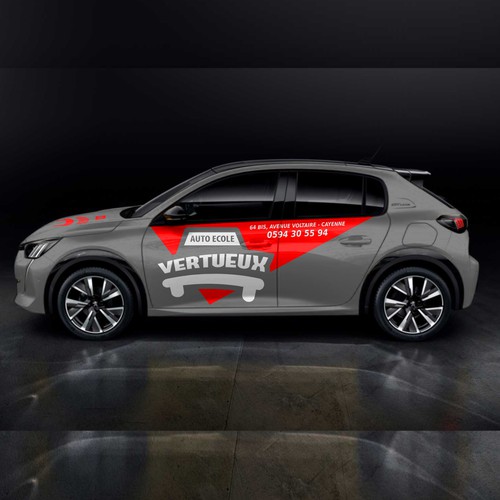 Simple Classy car design for a company that teach people how to drive Design by Bogi_Graphics