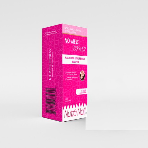 Nutra Nail Gel Remover Design by VIVID_Design.