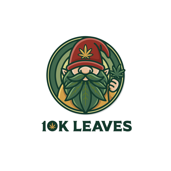 Design by Andy William titled "Logo submission for 10K Leaves"