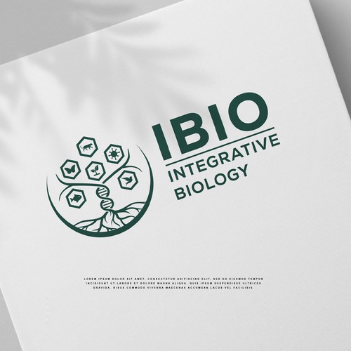 Michigan State University Integrative Biology Department (IBIO) Logo Contest Design by Dr. Paradox
