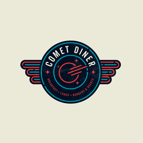 Looking for a cool 1950s retro diner logo for a downtown restaurant Design réalisé par Kinetec