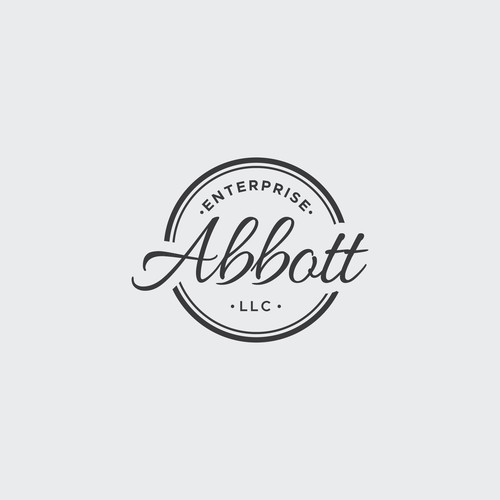 Diseño de Abbott Enterprise Logo de D E S P O T I C