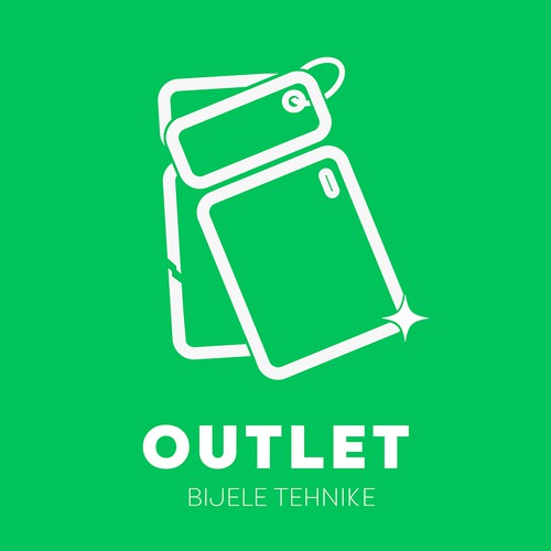 New logo for home appliances OUTLET store Réalisé par Luka Batinic