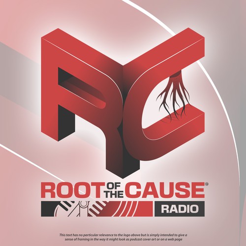 Podcast logo that pops for interview-based biohacking and wellness show Design by Classgraphics11