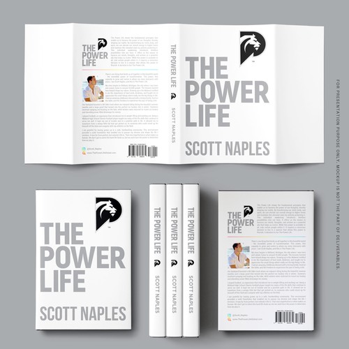 Innovative design for the cover of a best-seller book, encompassing front, back, and spine, for both Ontwerp door Miracolo