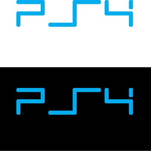 Community Contest: Create the logo for the PlayStation 4. Winner receives $500! Design by corneldraw