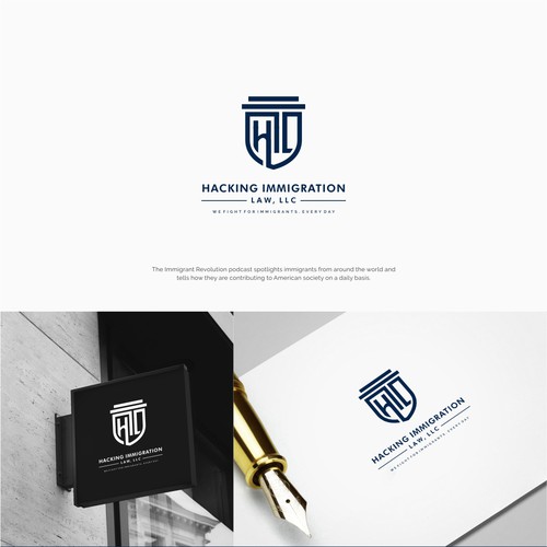 Law Firm Logo Design réalisé par R.one