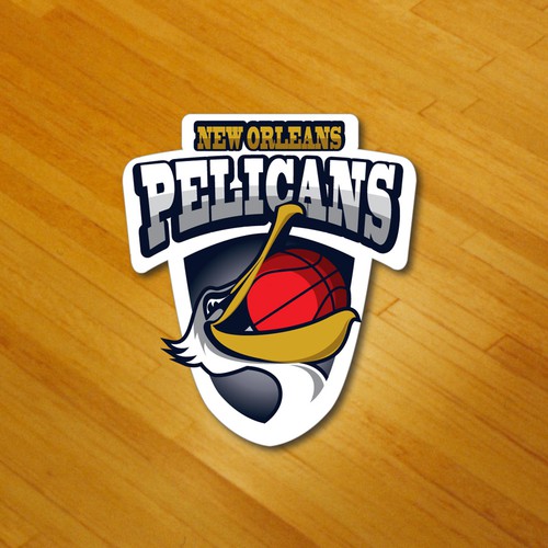 99designs community contest: Help brand the New Orleans Pelicans!! Design von dpot