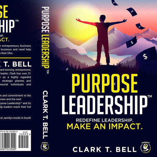 Purpose Leadership Book Cover Design by Bigpoints