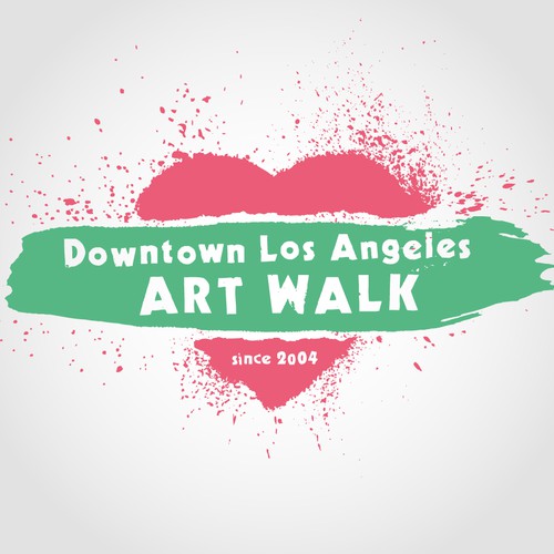 Downtown Los Angeles Art Walk logo contest Design por emesghali