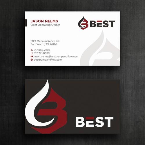 Make boring b-card badazz! Design by Felix SH