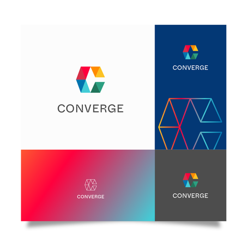 Logo for Converge event-ontwerp door STEREOMIND.STD