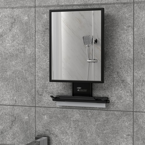 3D Rendering of Fogless Mirror in Shower/Lifestyle Environment (Fogless Mirror CAD file included!)) Design by ¤H5¤