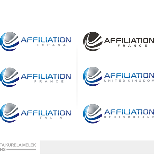 Create the next logo for Affiliation France Réalisé par stereosoul