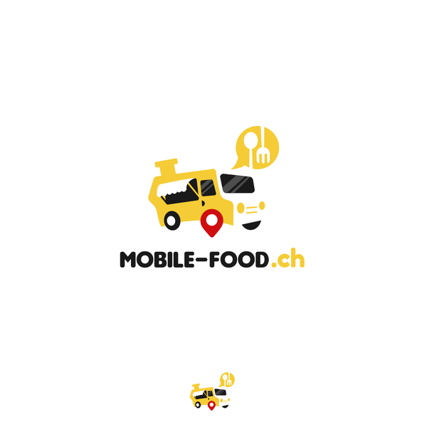 Design by Adibham titled "Mobile-Food.ch"