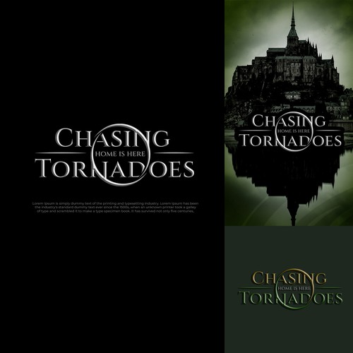 Wizard of oz inspired new show called "Chasing Tornadoes" Design by GoodGraphicDesign