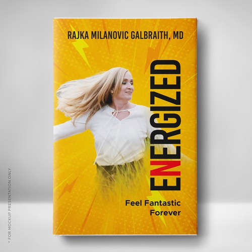 Design a New York Times Bestseller E-book and book cover for my book: Energized Ontwerp door Klassic Designs