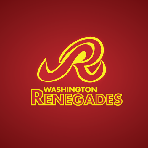 Community Contest: Rebrand the Washington Redskins  Design by Evan Miles Design