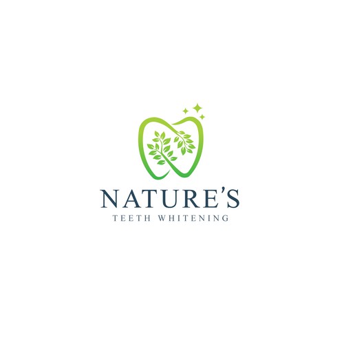 Nature's Teeth Whitening - Needs a Natural Company Logo Design by Creative Selection