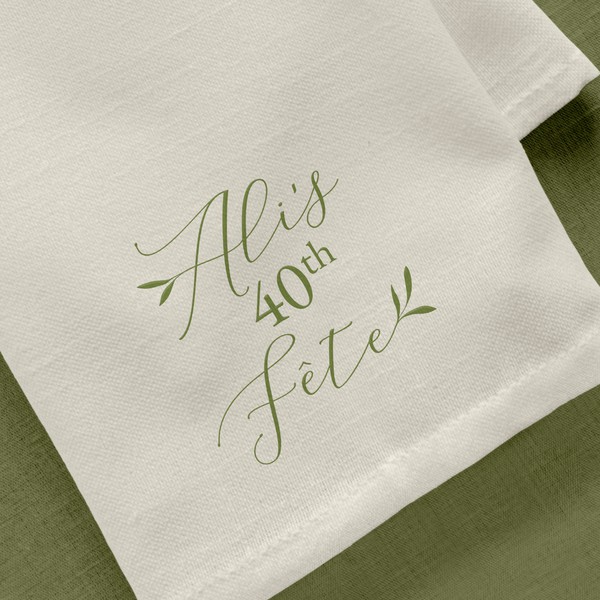 Design by jullyromas titled "Logo for the 40th Birthday Party!"