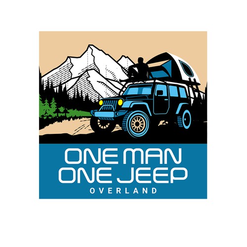 Outdoor // Adventure // Overland - Logo Design by thelembique