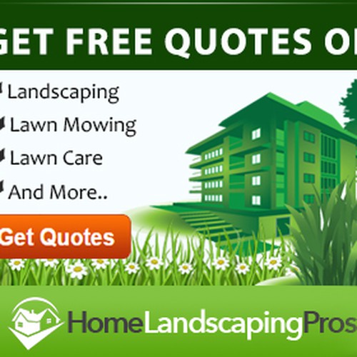 Fun and Exciting Landscaping Banner Ad Design by MargretSofia